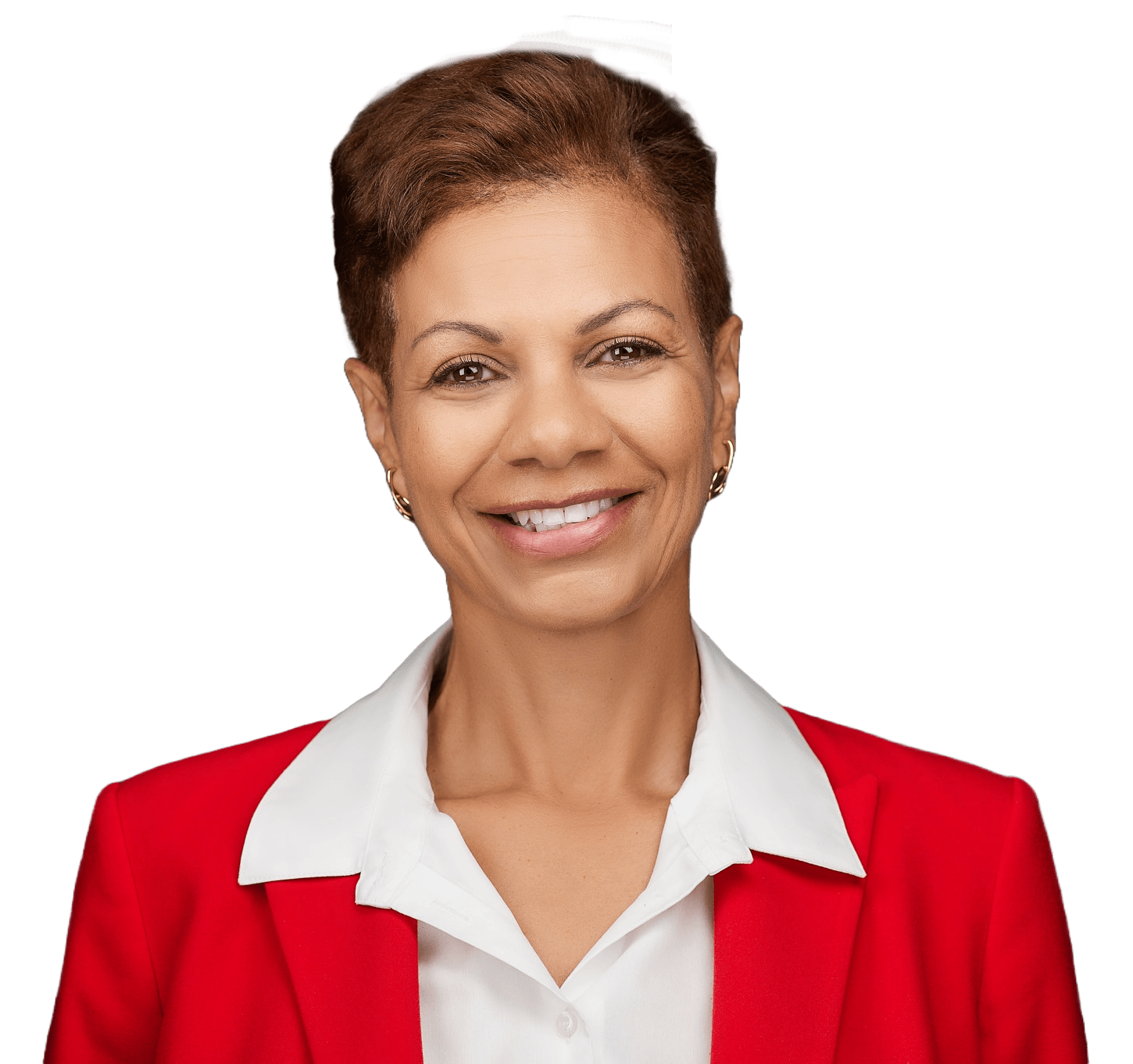 Terri Smiling Red